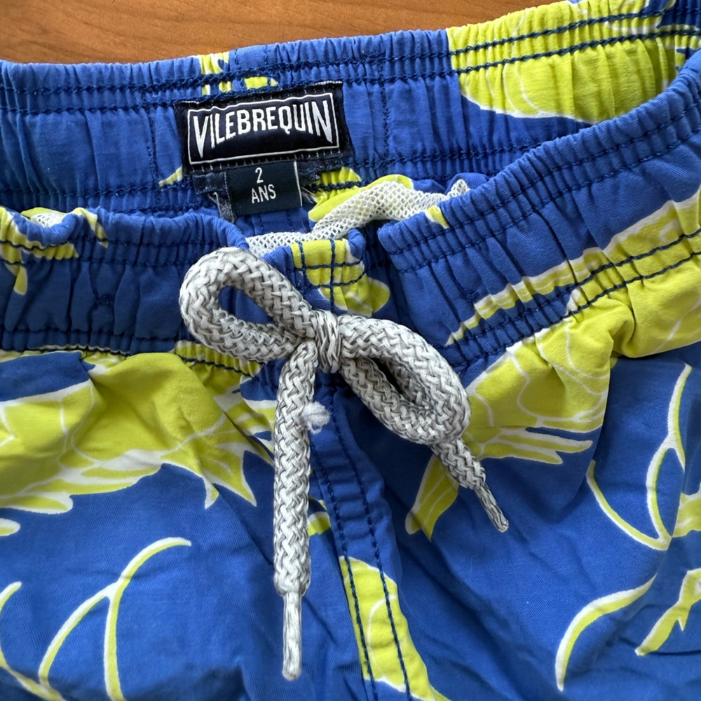 Vilebrequin Blue and Yellow Swim Shorts